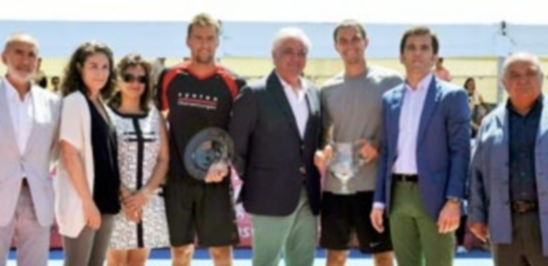 Imagen del podio del pasado Open Castilla y León que se celebró en agosto de 2015. / PEDRO LUIS MERINO