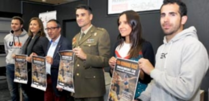 Los participantes en la presentación de la UVa Running Race
