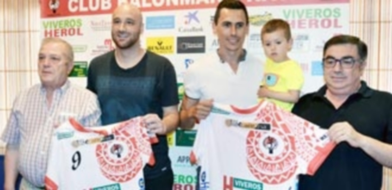 El Viveros Herol apuntala su arco 1 El presidente Quintín Maestro