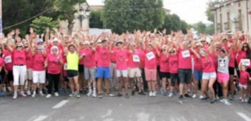 Salida de la quinta edición de la caminata familiar de Matabuena