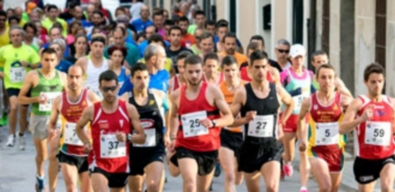 Un momento de la legua de Aguilafuente