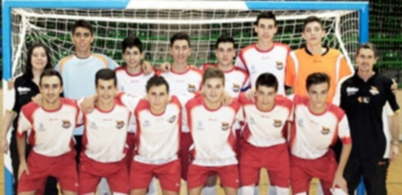 Plantilla del Naturpellet Segovia Futsal juvenil. / EL ADELANTADO