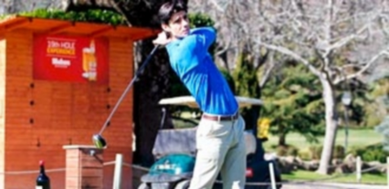 Swing del diestro Víctor Barrio. / DROPATE EVENTS