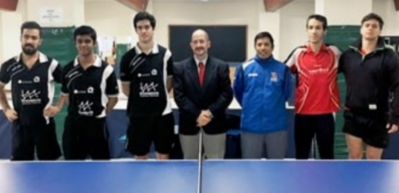 Los participantes en el encuentro del CD Provencio y el Móstoles. / EL ADELANTADO