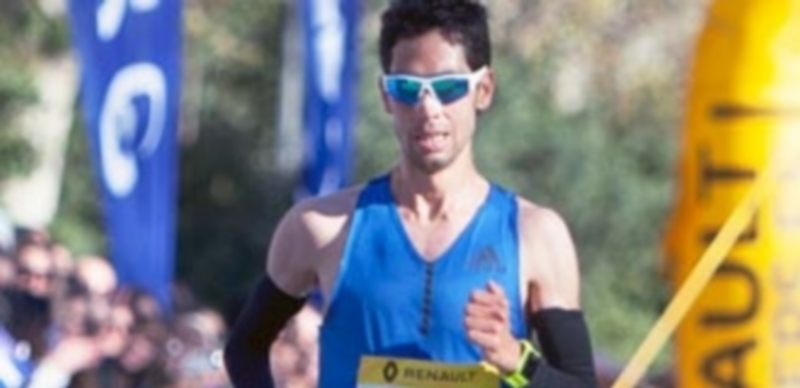 El atleta segoviano Javi Guerra