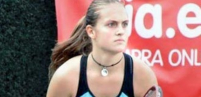 La tenista segoviana Muriel Frades