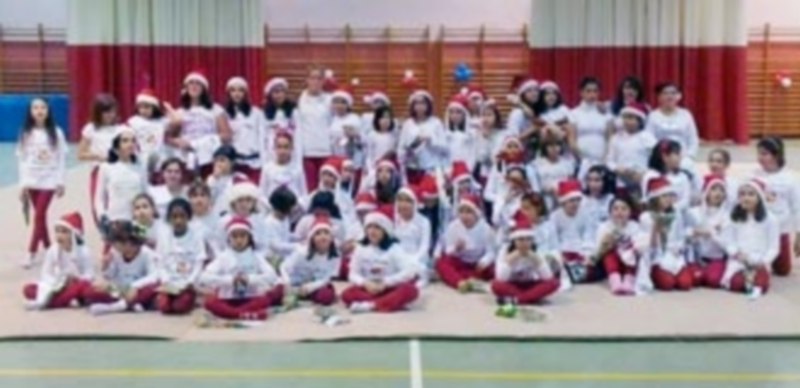 Participantes en las escuelas deportivas de La Granja