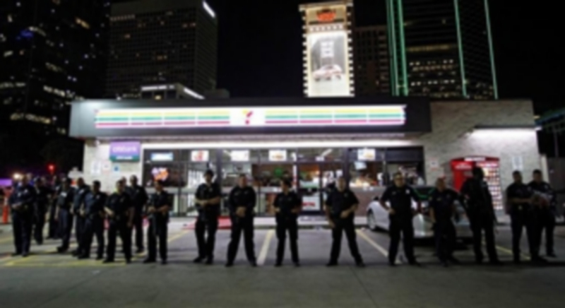 Agentes de la policía de Dallas