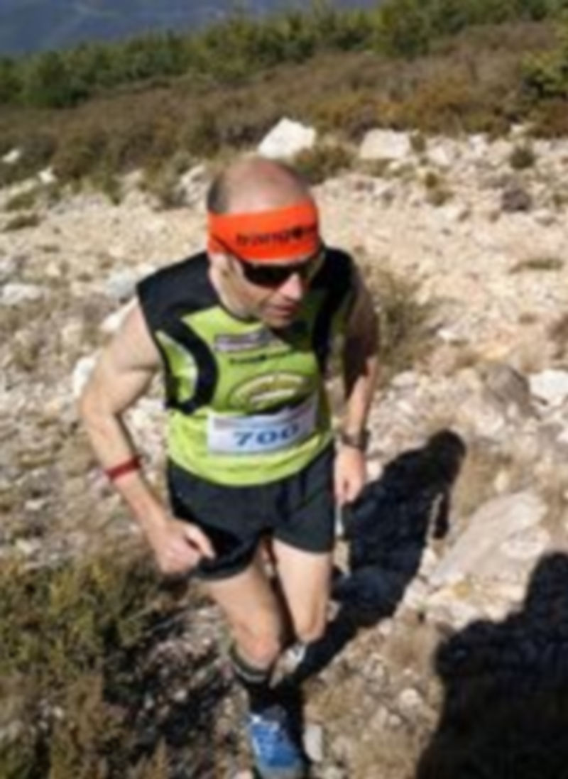 El corredor de montaña granjeño Raúl García Castán