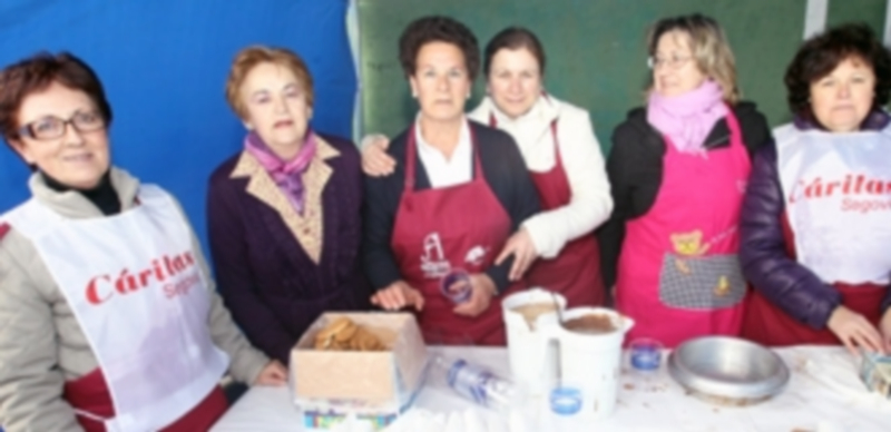 Voluntarias y colaboradoras de Cáritas