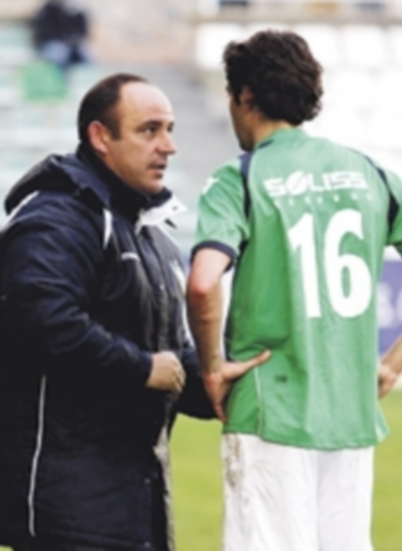 El entrenador de la Gimnástica Segoviana