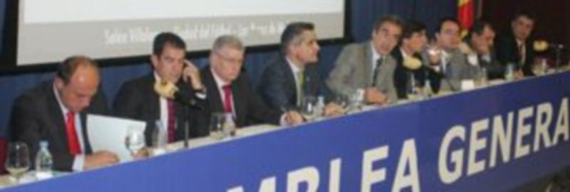 Un momento de la asamblea de la Liga Nacional de Fútbol Sala celebrada en la jornada de ayer . / El Adelantado