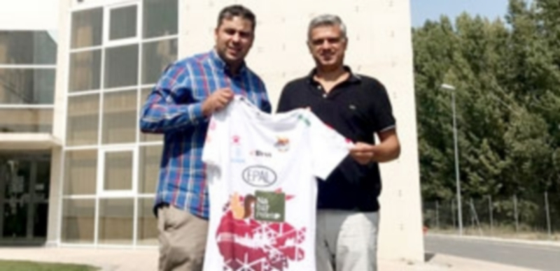 El Naturpellet Segovia manejará un presupuesto de 330.000 euros 1 Los representantes de Naturpellet y Ontex