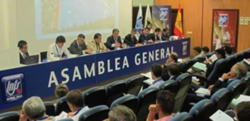 Imagen de la Asamblea General de la Liga Nacional de Fútbol Sala