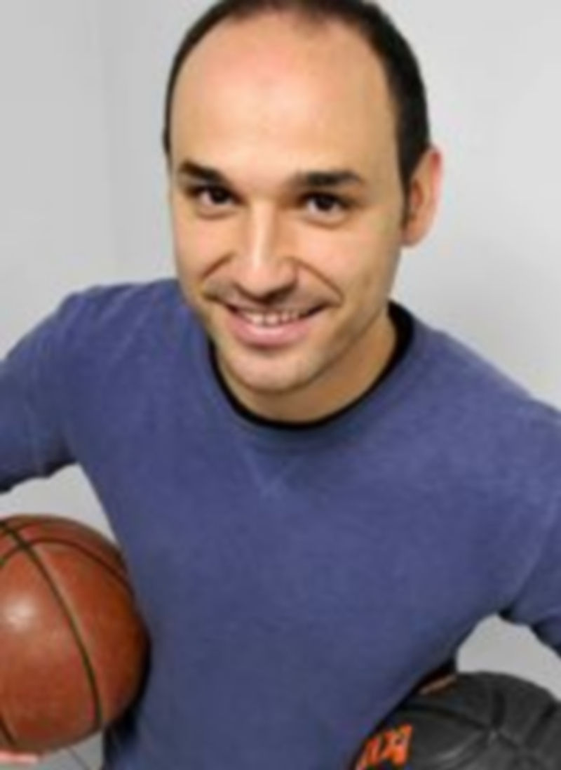 El delegado provincial de baloncesto