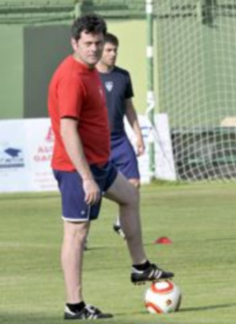 El entrenador Paco Maroto