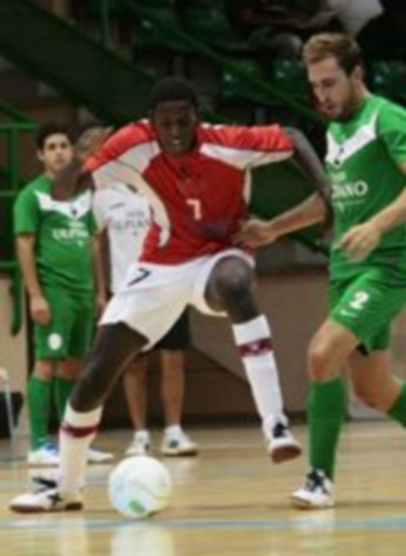 El jugador del Segovia Futsal
