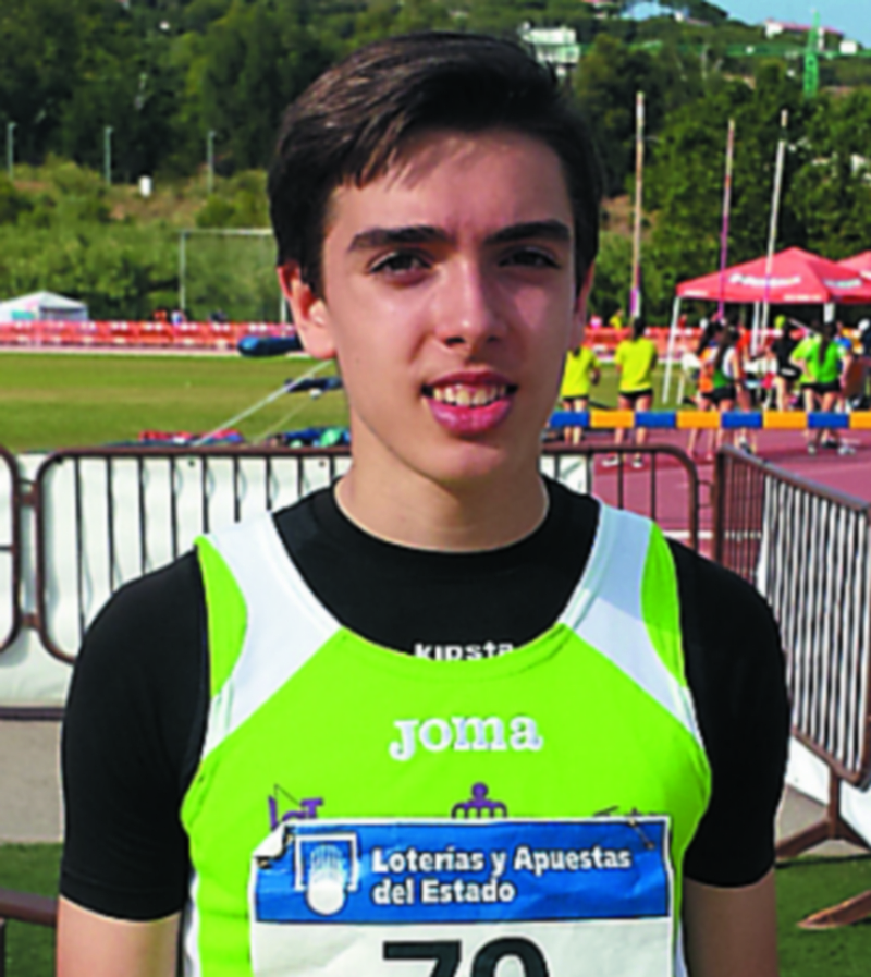 El atleta Antonio Tabanera. / E.A.