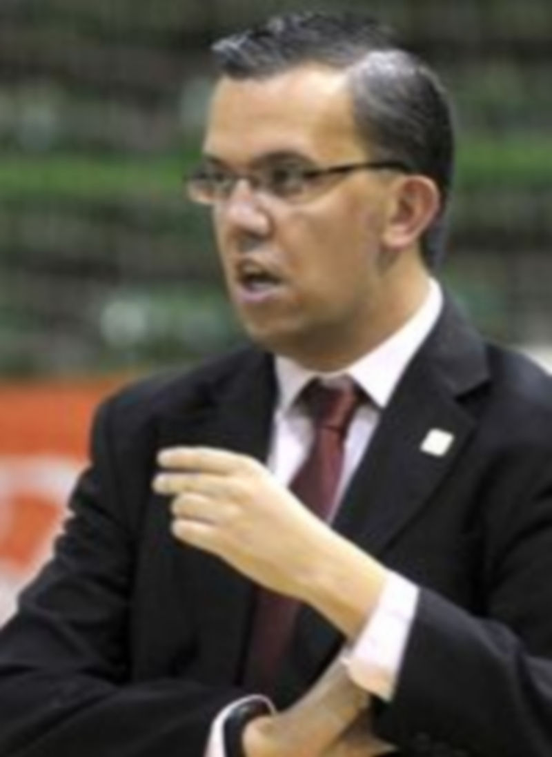 El entrenador del Caja Segovia
