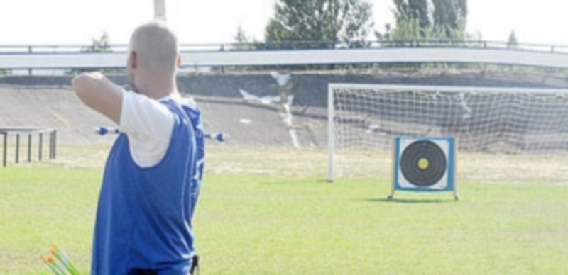 Exhibición en Madrona. / ARQUEROS DE GAIA