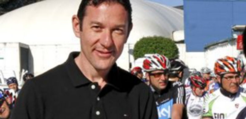 El exciclista cuellarano José Javier ‘Pipe’ Gómez