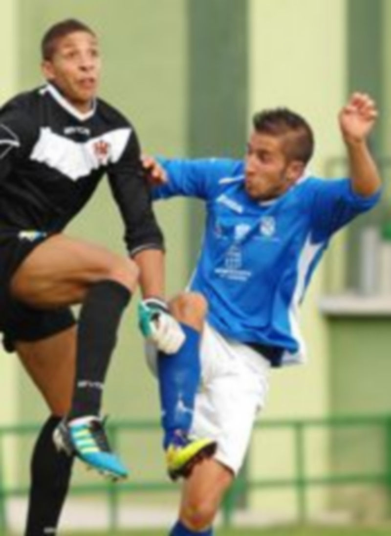 El portero del Atlético Bembibre