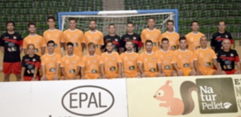 Llega la Primera 1 La plantilla completa del Naturpellet Segovia con dieciséis jugadores y el cuerpo técnico