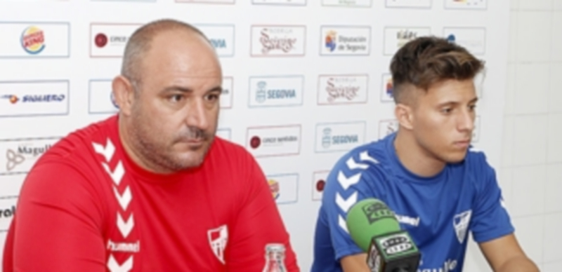 Todo medido para el estreno 1 El técnico de la Gimnástica Segoviana