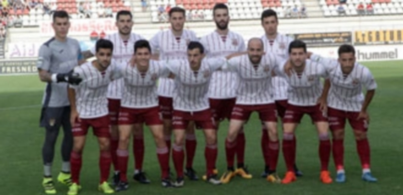 Equipo del Pontevedra que formó en el pasado play off de ascenso a Segunda B frente al Murcia. / DIARIO DE PONTEVEDRA