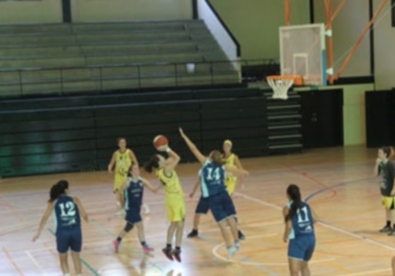 Un momento del partido jugado por el Unami ante la UB Villalba. / El Adelantado