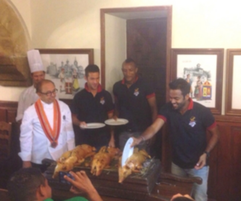 Un jugador del Atlético Kolkata