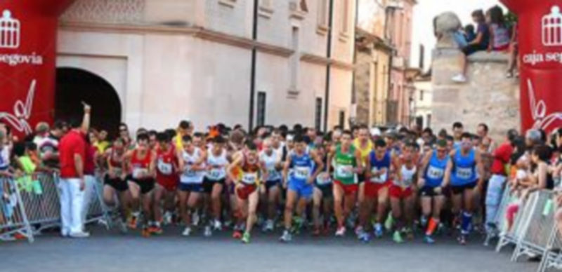 Imagen correspondiente a la salida de la carrera de mayores
