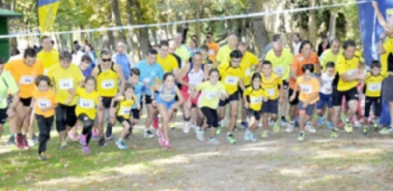 Salida de una de las carreras de la pasada edición de ‘Correr en familia’. / KAMARERO