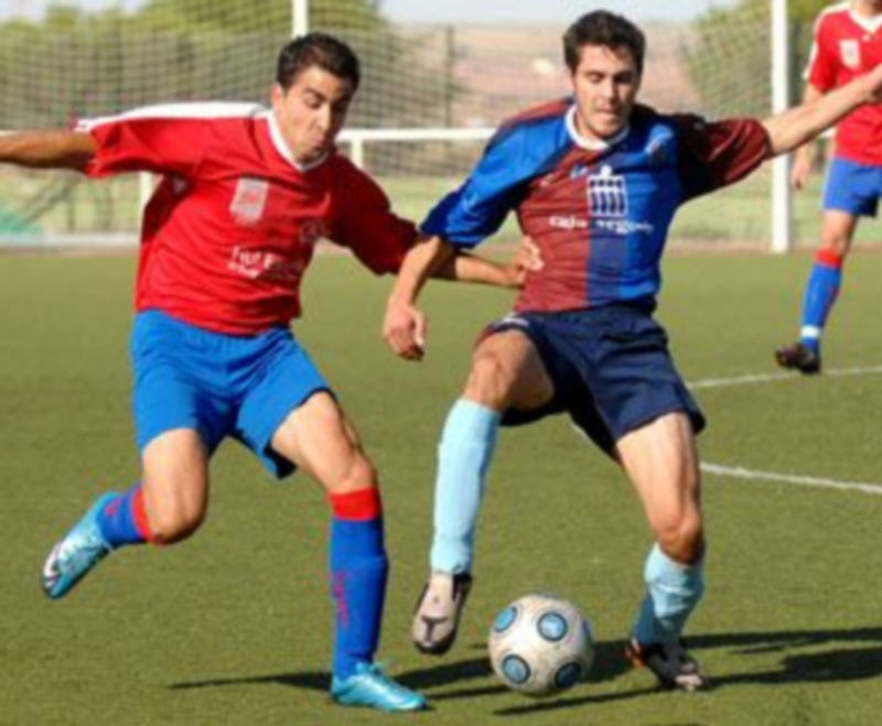 Jugadas de dos encuentros de la Gimnástica Segoviana B y el Unami