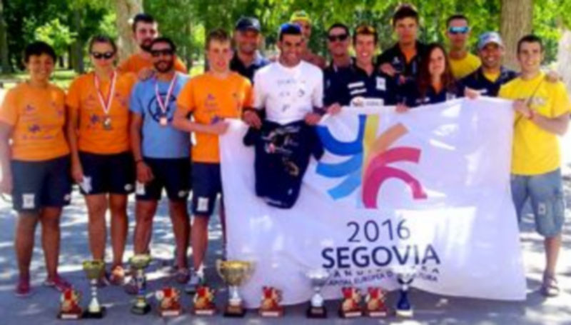 La representación segoviana fue numerosa en tierras sorianas. / El Adelantado