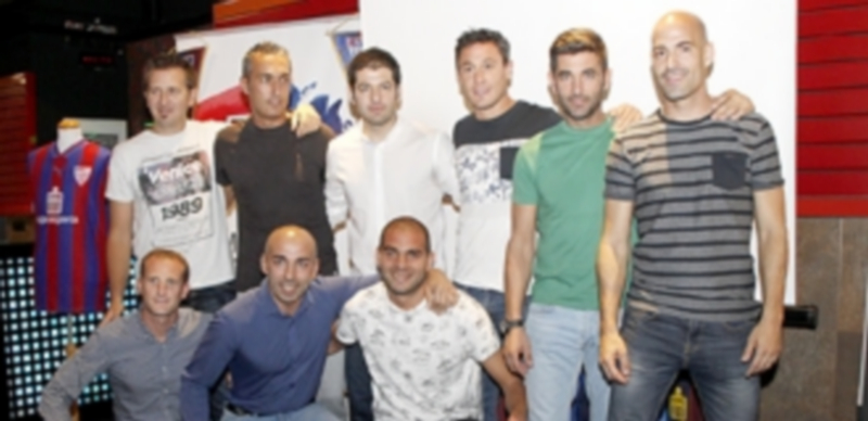 Los veteranos de la Segoviana, a escena 1 Algunos de los componentes del equipo de vetranos de la Segoviana. / NEREA LLORENTE