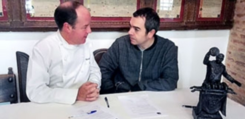 Alberto Cándido y Álvaro Gómez