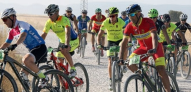 Una prueba de MTB celebrada en la localidad segoviana de Cabezuela. / EL ADELANTADO