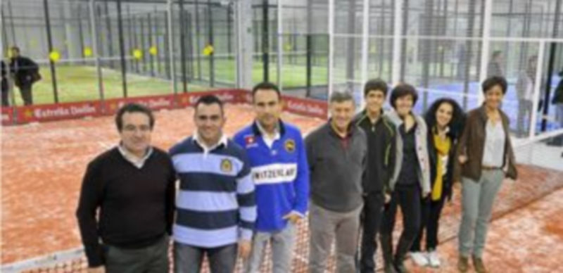 Los socios de Padelzone Indoor