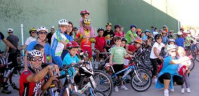 Los participantes en la marcha