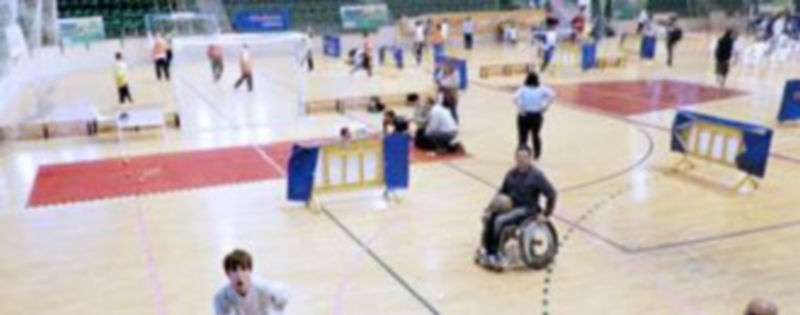 Algunos de los participantes disfrutando de las instalaciones del Pedro Delgado. / El Adelantado