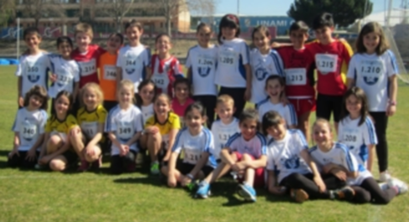 El grupo de atletismo