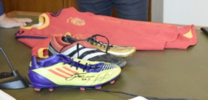 El Torreón de Lozoya reunirá 500 objetos de los mejores deportistas 1 En primer término