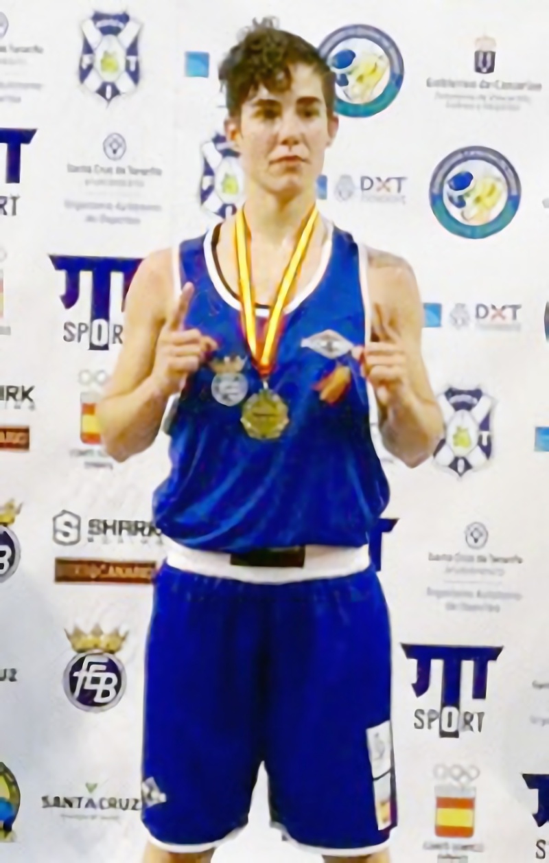 Lara García, oro en el torneo internacional Boxam de Tenerife 1 La boxeadora Lara García