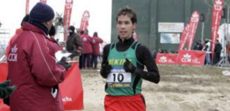El atleta segoviano Javier Guerra Polo
