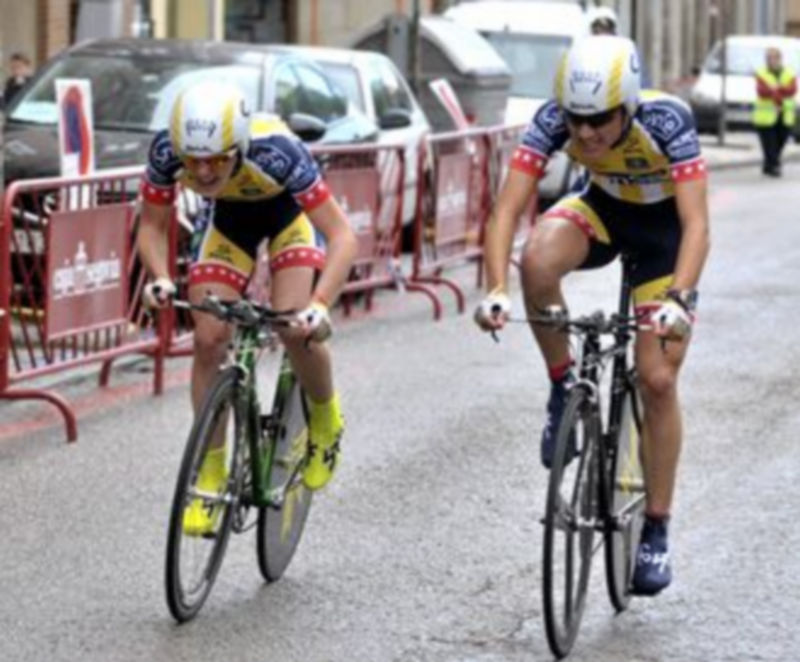 La pareja ganadora del Trofeo José Luis de Santos