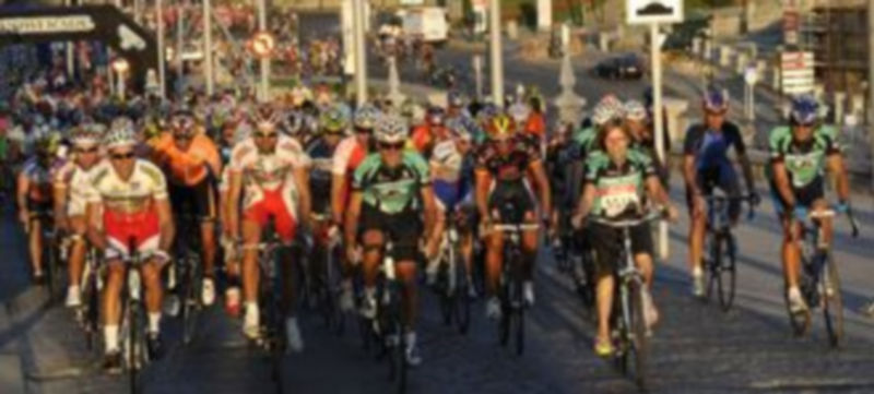 La gran participación registrada año tras año en la Marcha Pedro Delgado (foto) refleja la afición de los cicloturistas segovianos a este tipo de pruebas. / Juan Martín