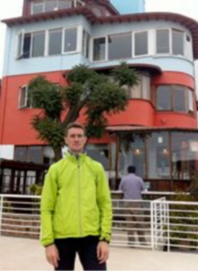 El atleta granjeño Luis Alonso