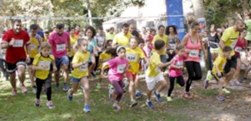 Momento de la salida de una de las carreras