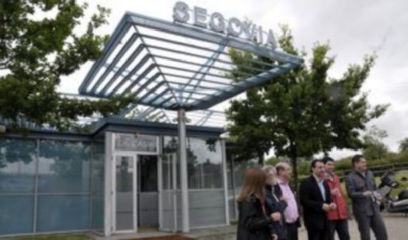Imagen del exterior de la nueva Casa del Deporte de Segovia